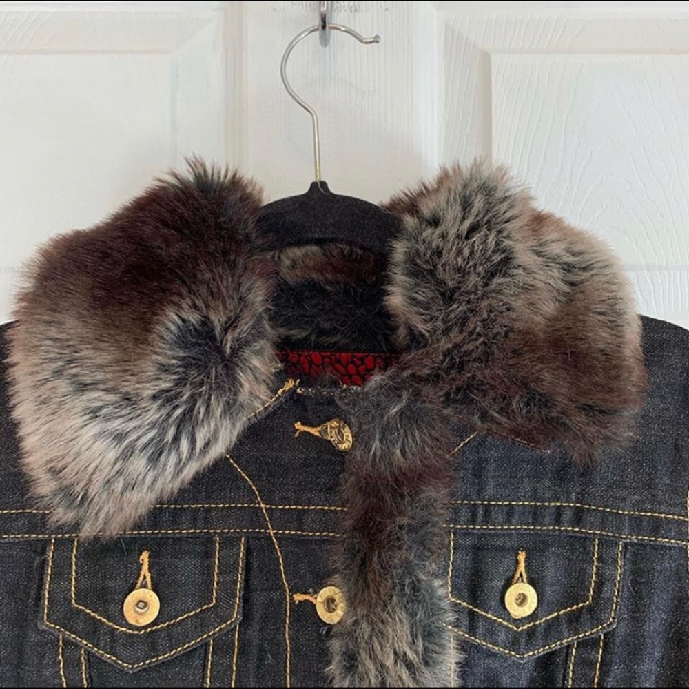 Y2k Baby phat button up denim jacket - Picture 4 of 10